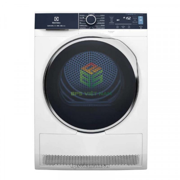 Máy sấy quần áo Electrolux 9kg EDH903R9WB bơm nhiệt