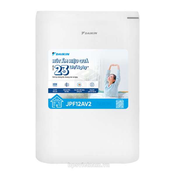 Máy lọc không khí hút ẩm Daikin JPF12AV2