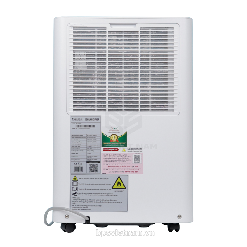 Máy hút ẩm FujiHome DH40NW (40 Lít/24h)-6